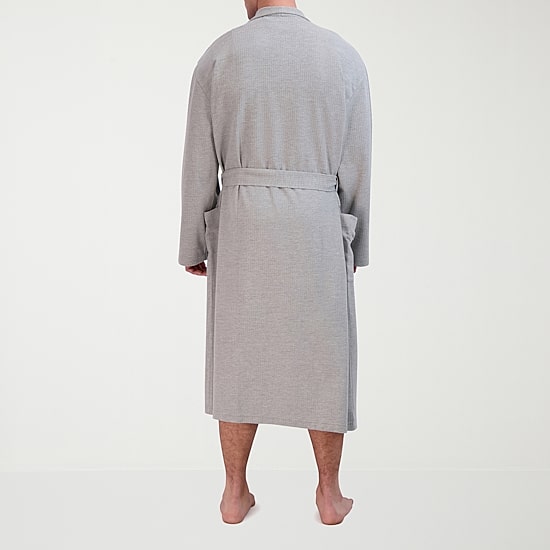 Hanes Mens Long Length Long Sleeve Robe