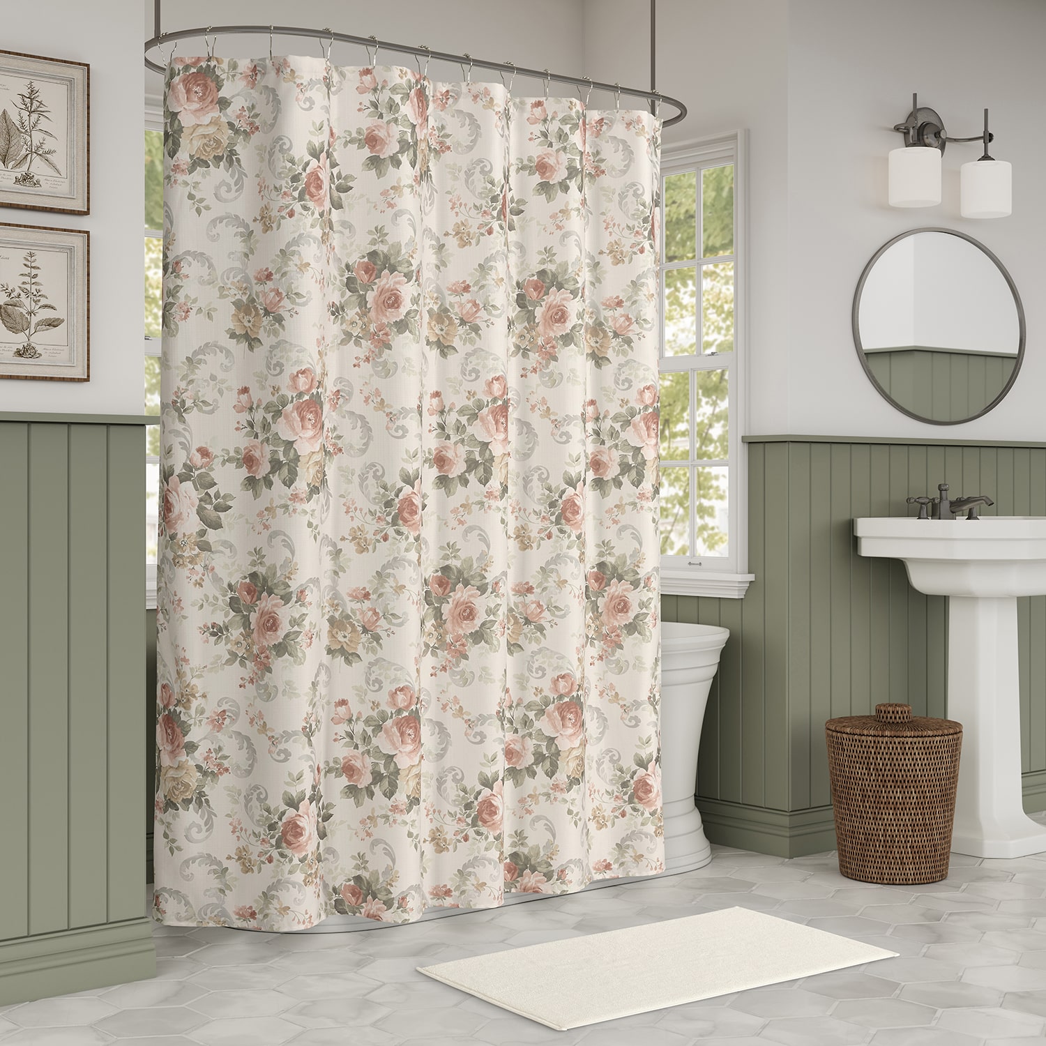Royal Court Chablis Shower Curtain