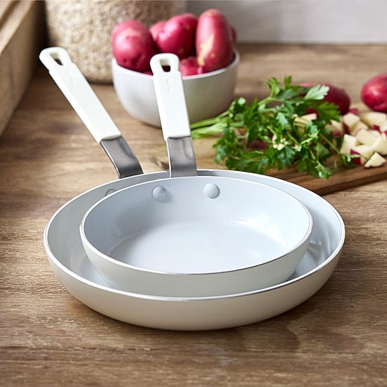 Bobby Flay Ceramic Non-Stick 2-pc. Fry Pan Set