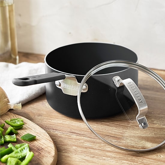 Bobby Flay Ceramic Non-Stick 2.5-qt. Sauce Pan with Lid