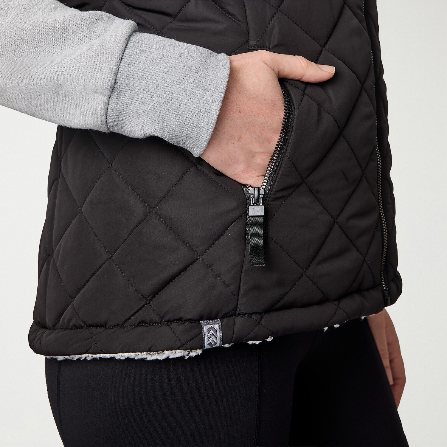 Free Country Reversible Midweight Quilted Vest