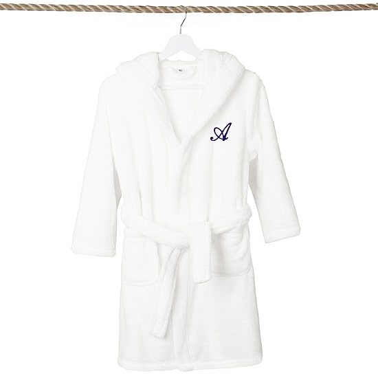 Linum Home Textiles Personalized Kids Bathrobe Unisex Long Sleeve Long Length Robe
