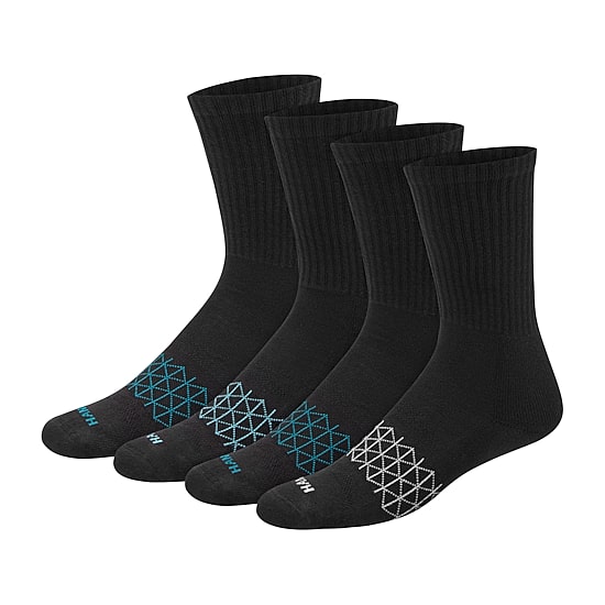 Hanes® Men's Ultimate Absolute Comfort, 3+1 Bonus Pack Crew Socks