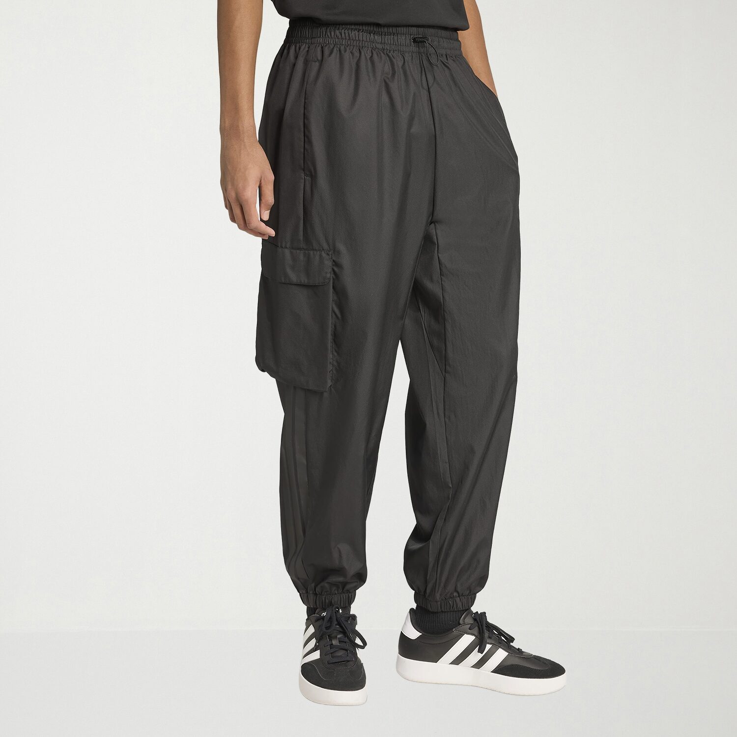 adidas Mens Straight Mid Rise Regular Fit Active Cargo Pant