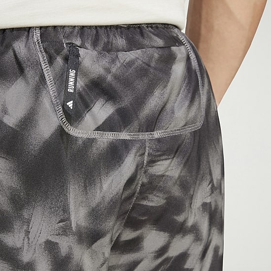 adidas Mens 7" Mid Rise Running Short