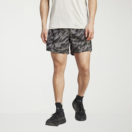 adidas Mens 7" Mid Rise Running Short