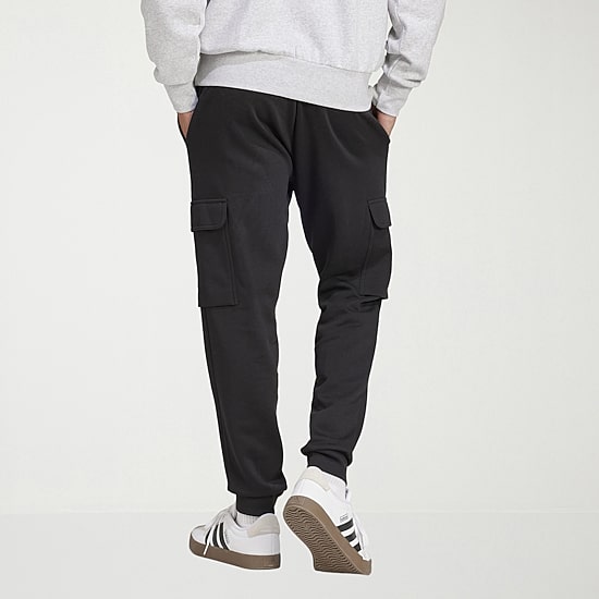 adidas Feel Cozy Fleece Mens Cuffed Mid Rise Regular Fit Big and Tall Active Cargo Pant