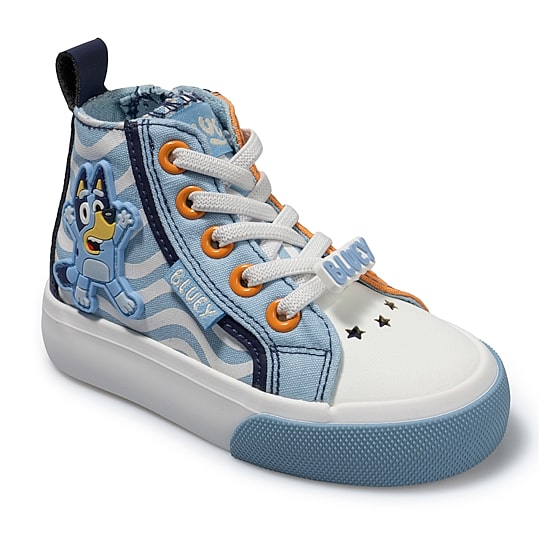 Ground Up Bluey High Top Toddler Unisex Bluey Sneakers