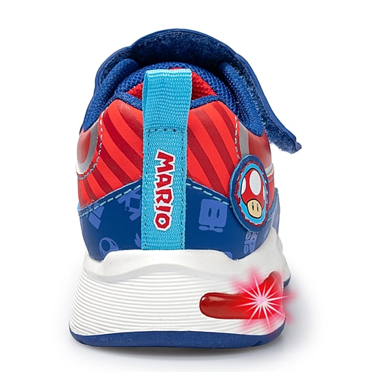 Ground Up Mario And Luigi Lighted Toddler Boys Nintendo Sneakers
