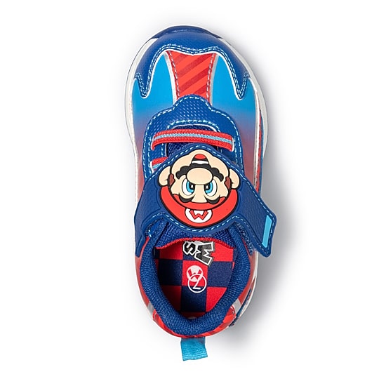 Ground Up Mario And Luigi Lighted Toddler Boys Nintendo Sneakers