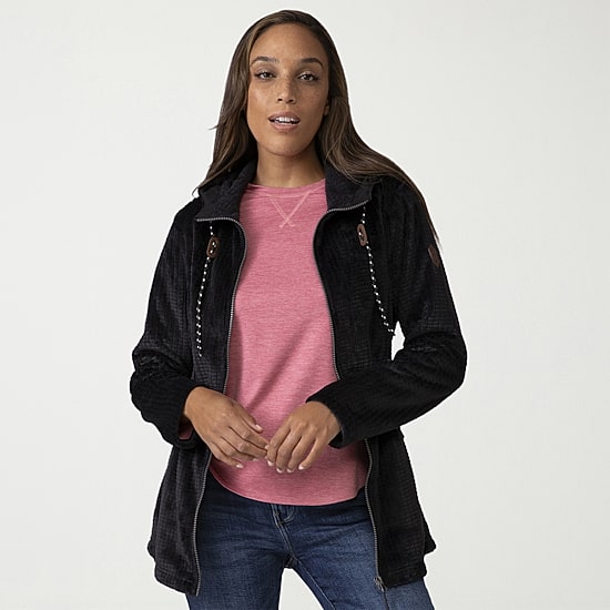 Free Country Womens Fleece Lightweight Jacket