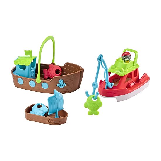 Jay at Play® Timber Tots Stacking Boat 7-pc. Toy Playset