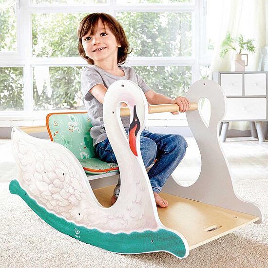 Hape Rocking Swan Ride-On Car