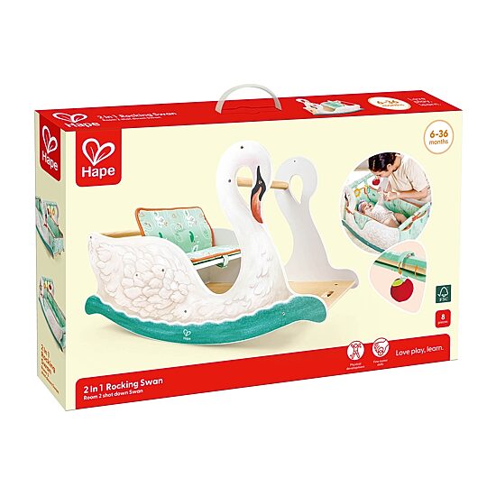 Hape Rocking Swan Ride-On Car