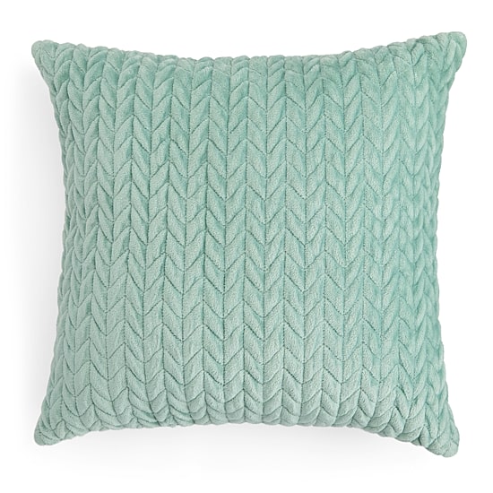 Fieldcrest Faux Mink 20x20 Square Throw Pillow