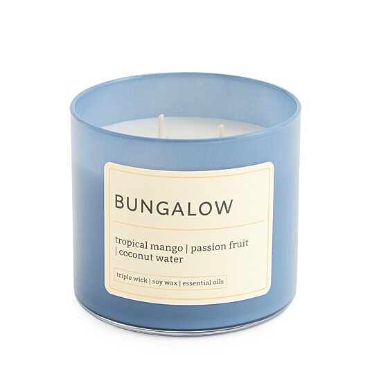Distant Lands 14oz Bungalow 3-Wick Scented Jar Candle
