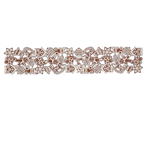 Homewear Gingerbread Table Runner
