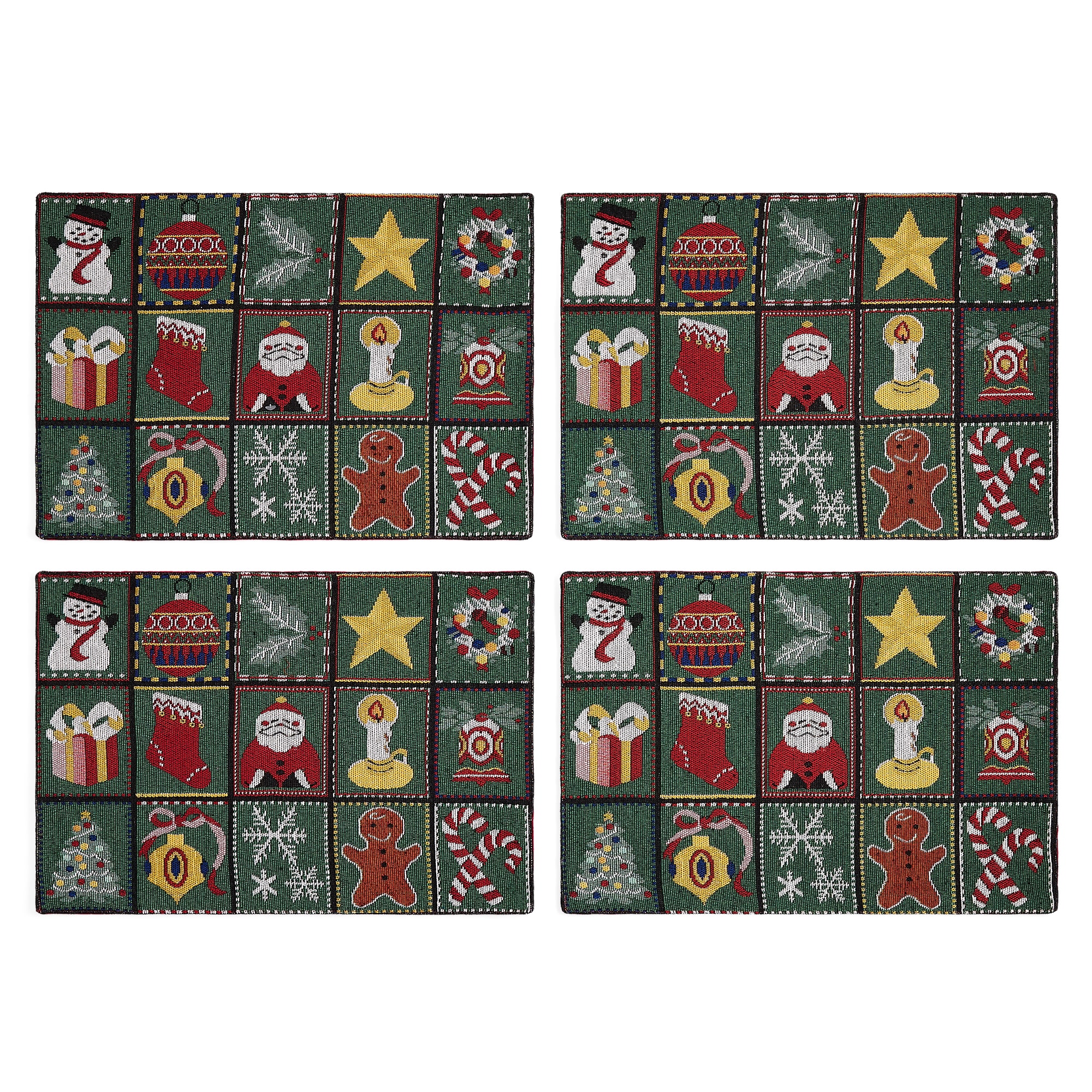 Homewear Christmas Fun 4-pc. Placemat