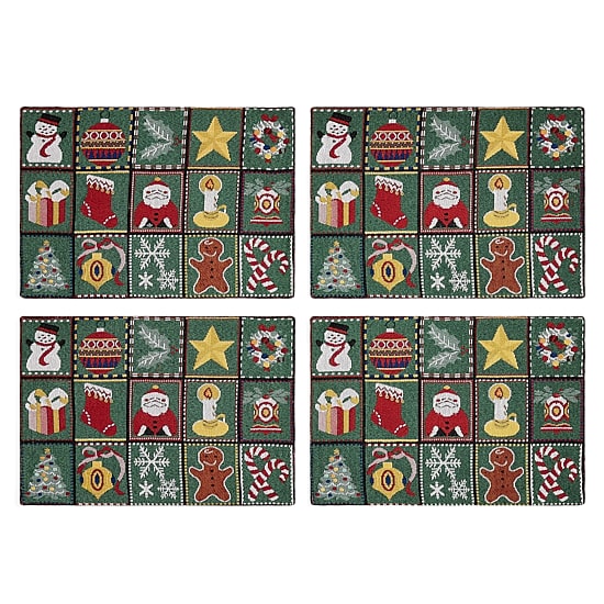 Homewear Christmas Fun 4-pc. Placemat