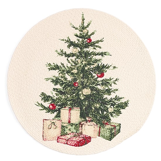Homewear Holiday Christmas Tree Placemat