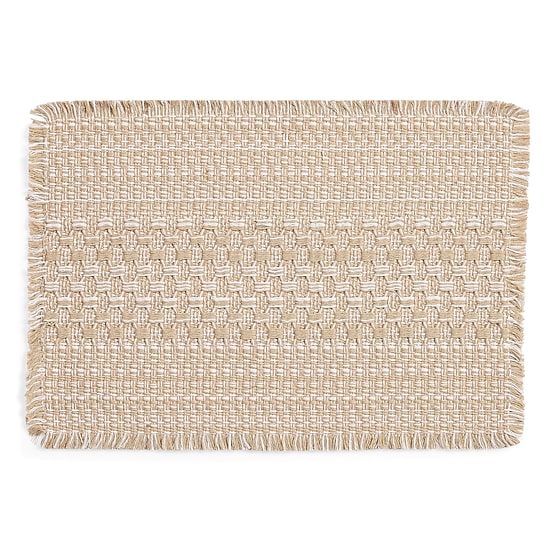 Homewear Haisley 4-pc. Placemat with Fringe