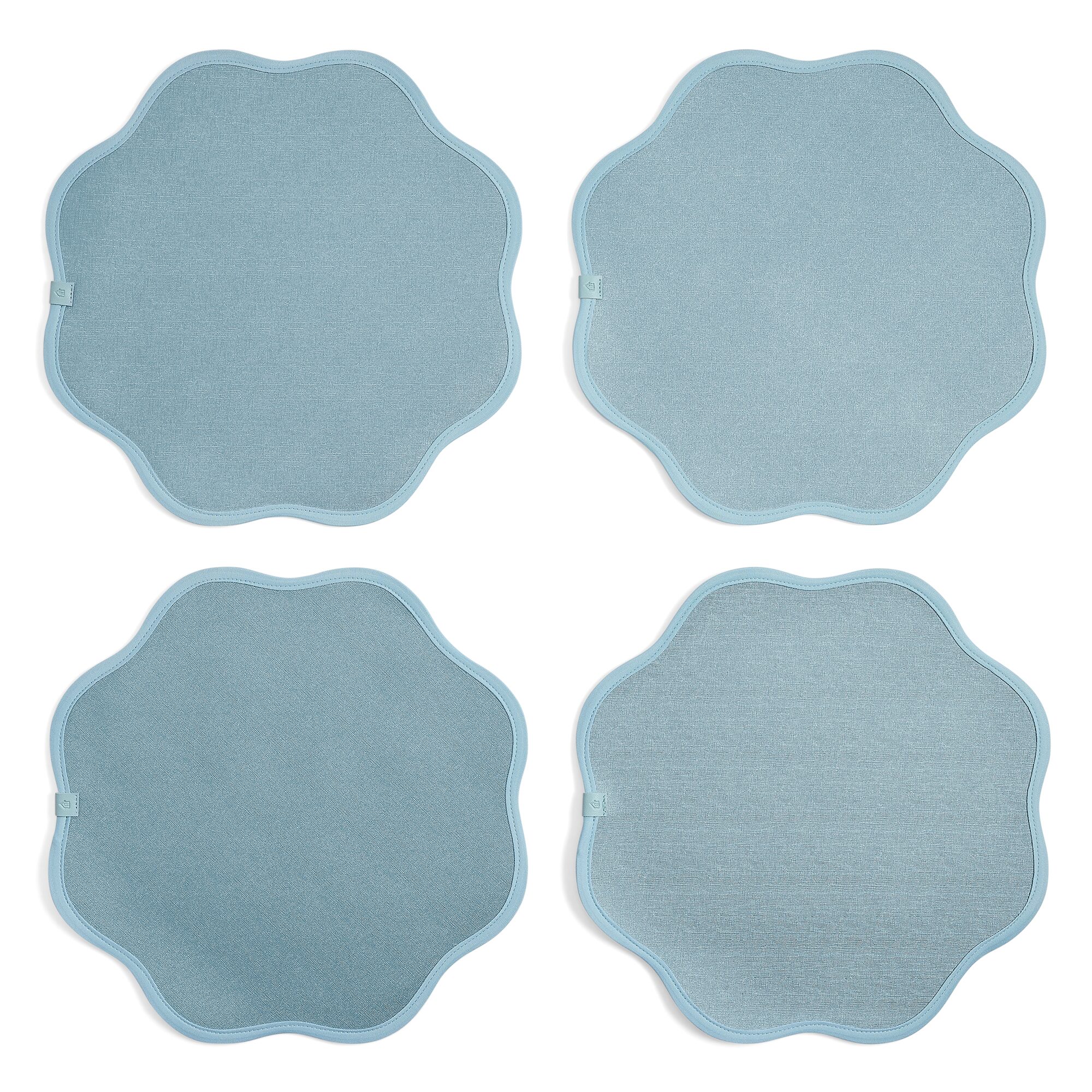 Homewear Sanibel Scallop Edge 4-pc. Placemat