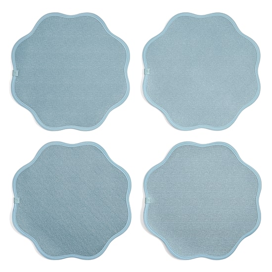 Homewear Sanibel Scallop Edge 4-pc. Placemat