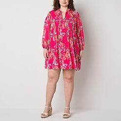 jessica howard womens long sleeve floral shift dress Jessica Howard Shift Dresses - Women