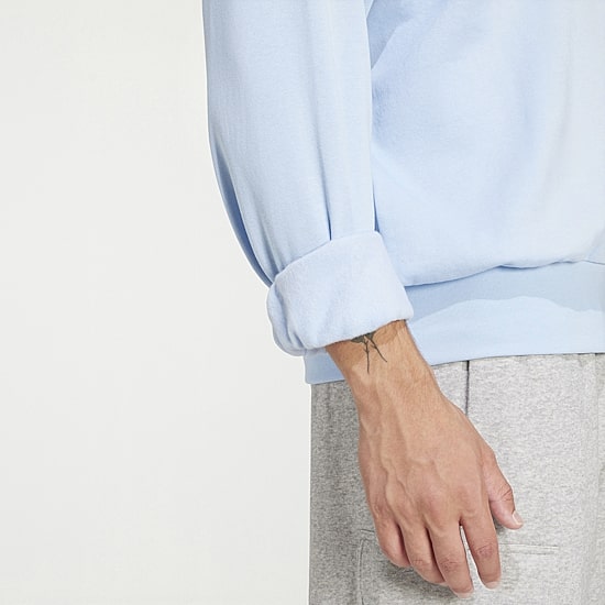 adidas Feel Cozy Mens Crew Neck Long Sleeve Sweatshirt
