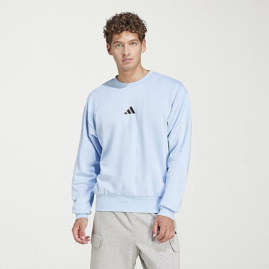 adidas Feel Cozy Mens Crew Neck Long Sleeve Sweatshirt