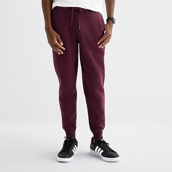 Xersion Quick Dry Cotton Blend Mens Cuffed Regular Fit Fleece Active Jogger Pant