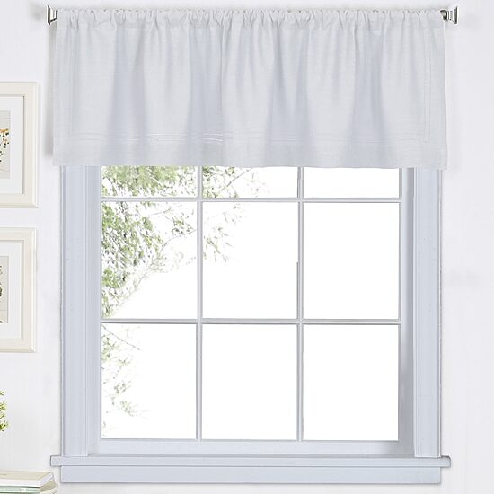 Elrene Home Fashions Rod Pocket Valance