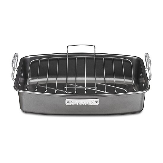 Cuisinart® Ovenware 17x13" Nonstick Roaster with Rack