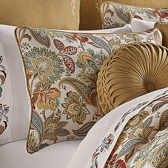 Five Queens Court August 4-pc. Floral Comforter Set