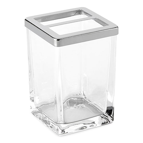 Avanti Classic Glass Toothbrush Holder