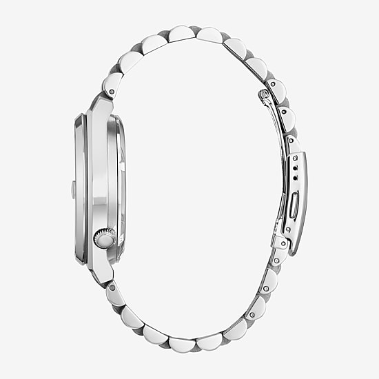 Citizen Tsuyosa Mens Automatic Silver Tone Stainless Steel Bracelet Watch Nj0151-53m