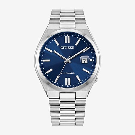 Citizen Tsuyosa Mens Automatic Silver Tone Stainless Steel