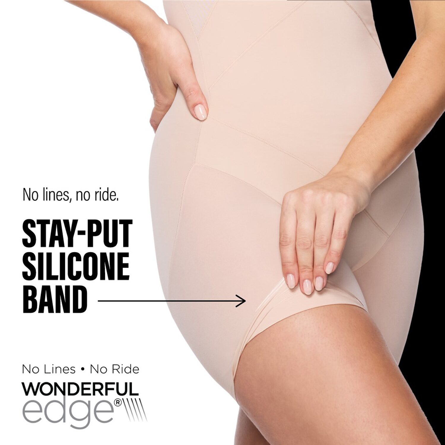 Naomi & Nicole® Plus SizeSidekick High Waist Boyshort-7786