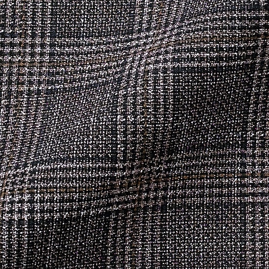 Haggar JMH Tailored Slub Glen Plaid Mens Stretch Fabric Modern Fit Sport Coat