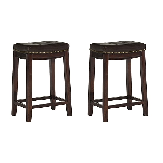 Linon Covewood 2-pc. Counter Height Bar Stool