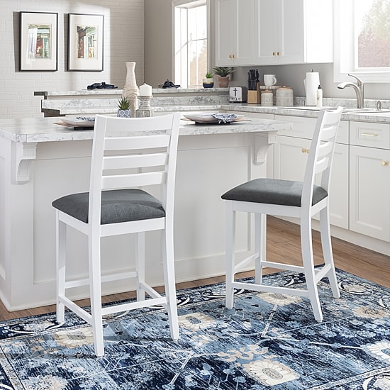 Linon Foden 2-pc. Counter Height Bar Stool