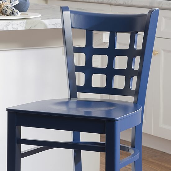 Linon Lashley 2-pc. Counter Height Bar Stool