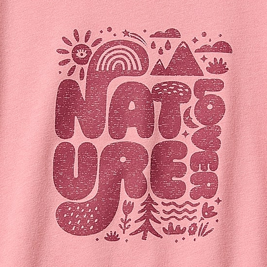 Okie Dokie Toddler & Little Girls Round Neck Long Sleeve Regular Fit Graphic T-Shirt