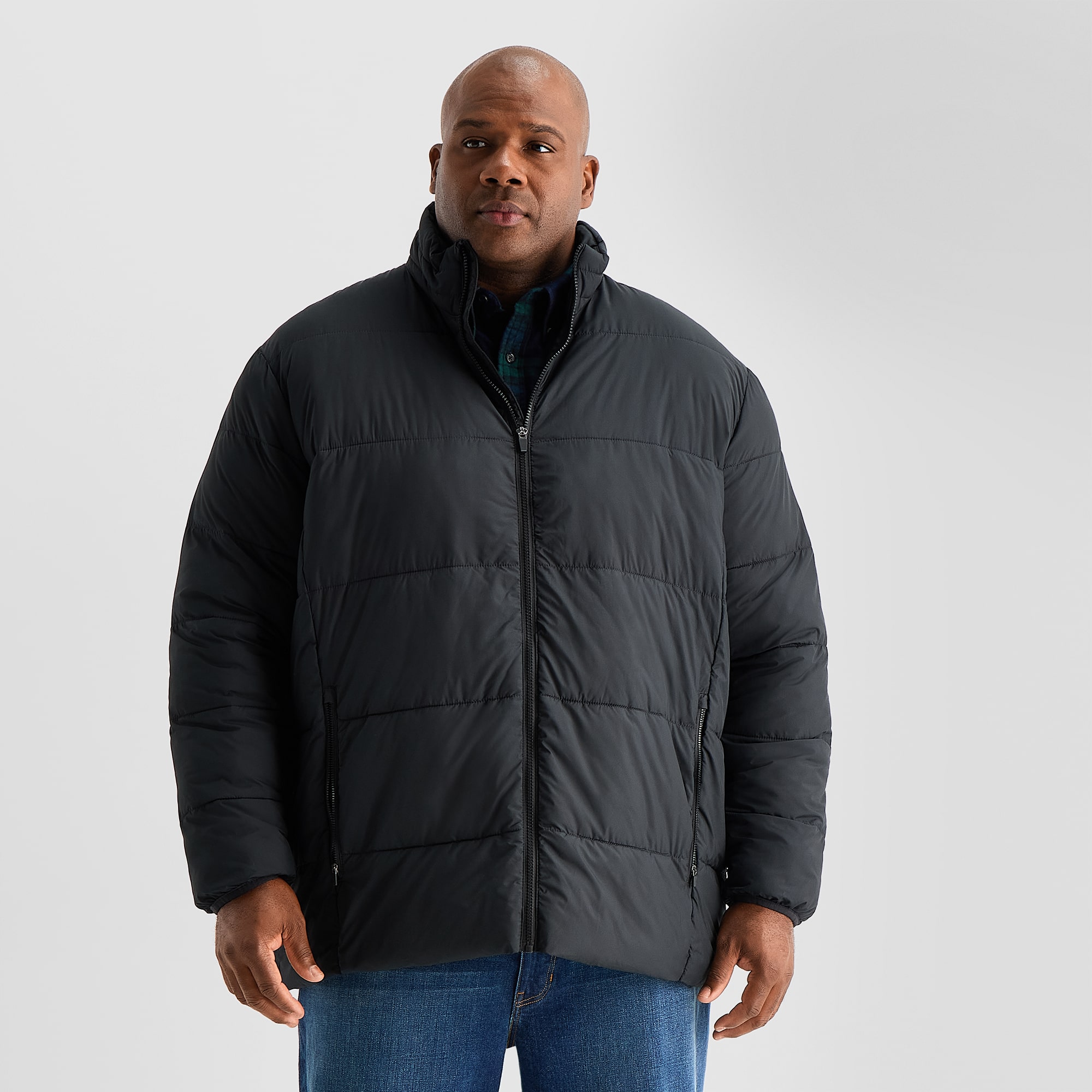 St. John's Bay Mens Midweight Big and Tall Jacket