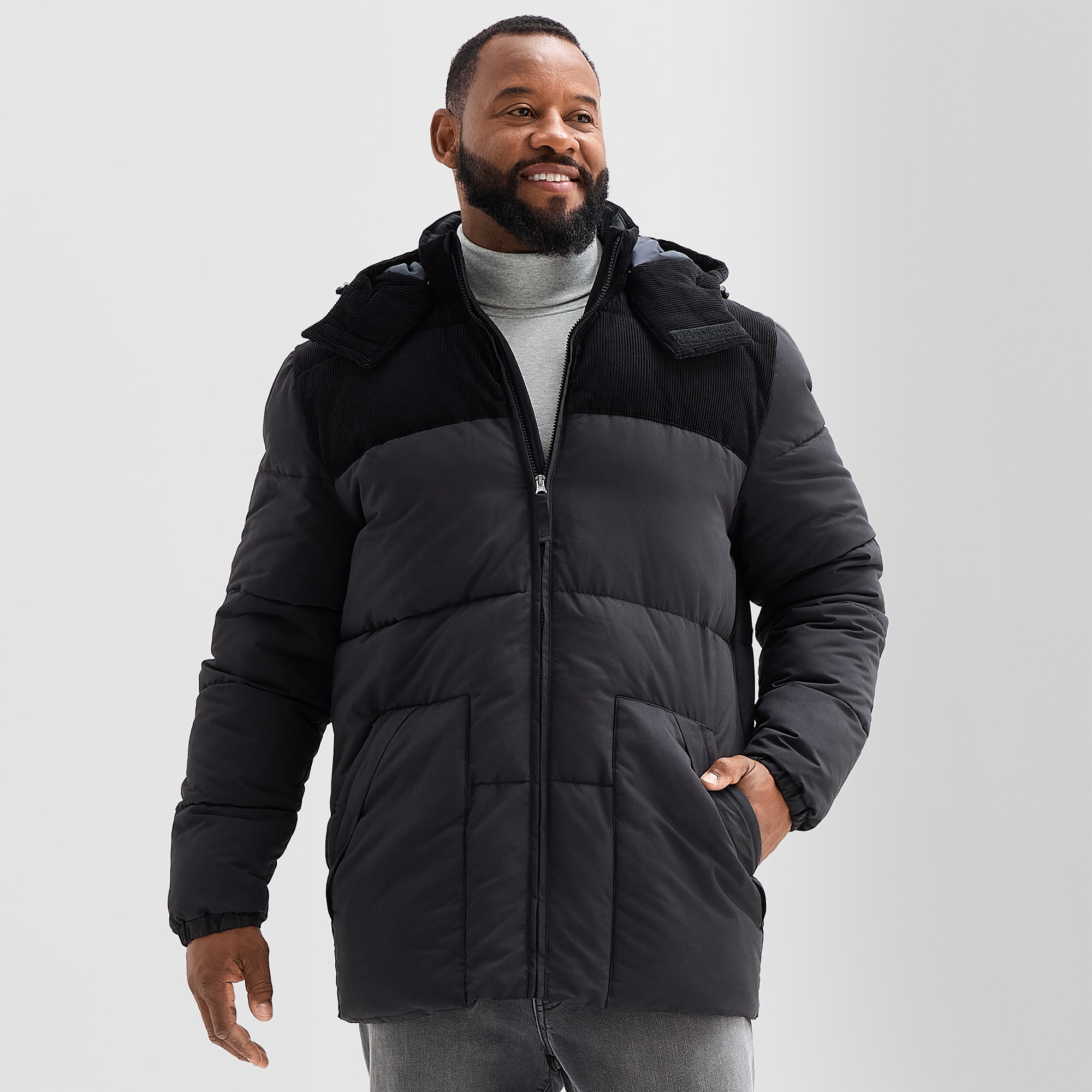 St. John's Bay Mens Heavyweight Big and Tall Jacket