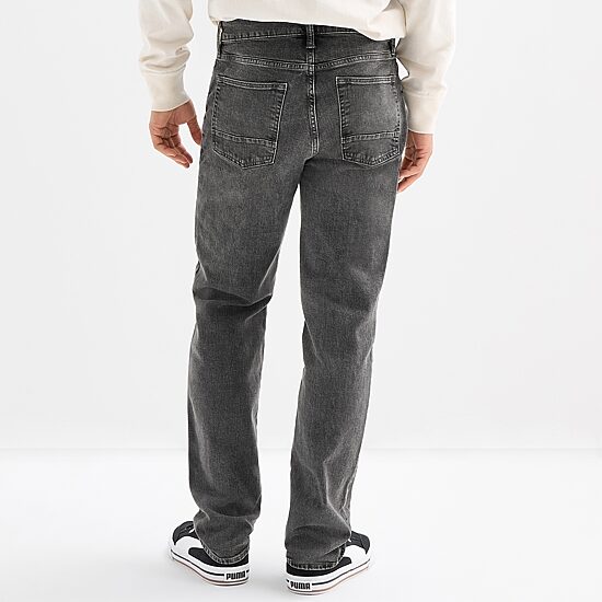 Arizona Mens Stretch Fabric Straight Leg Jean