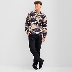 Arizona Mens Long Sleeve Sherpa Quarter-Zip Pullover - JCPenney