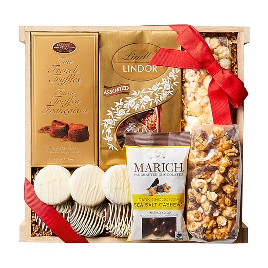Hickory Farms Sweet Snacks Gift Crate Set