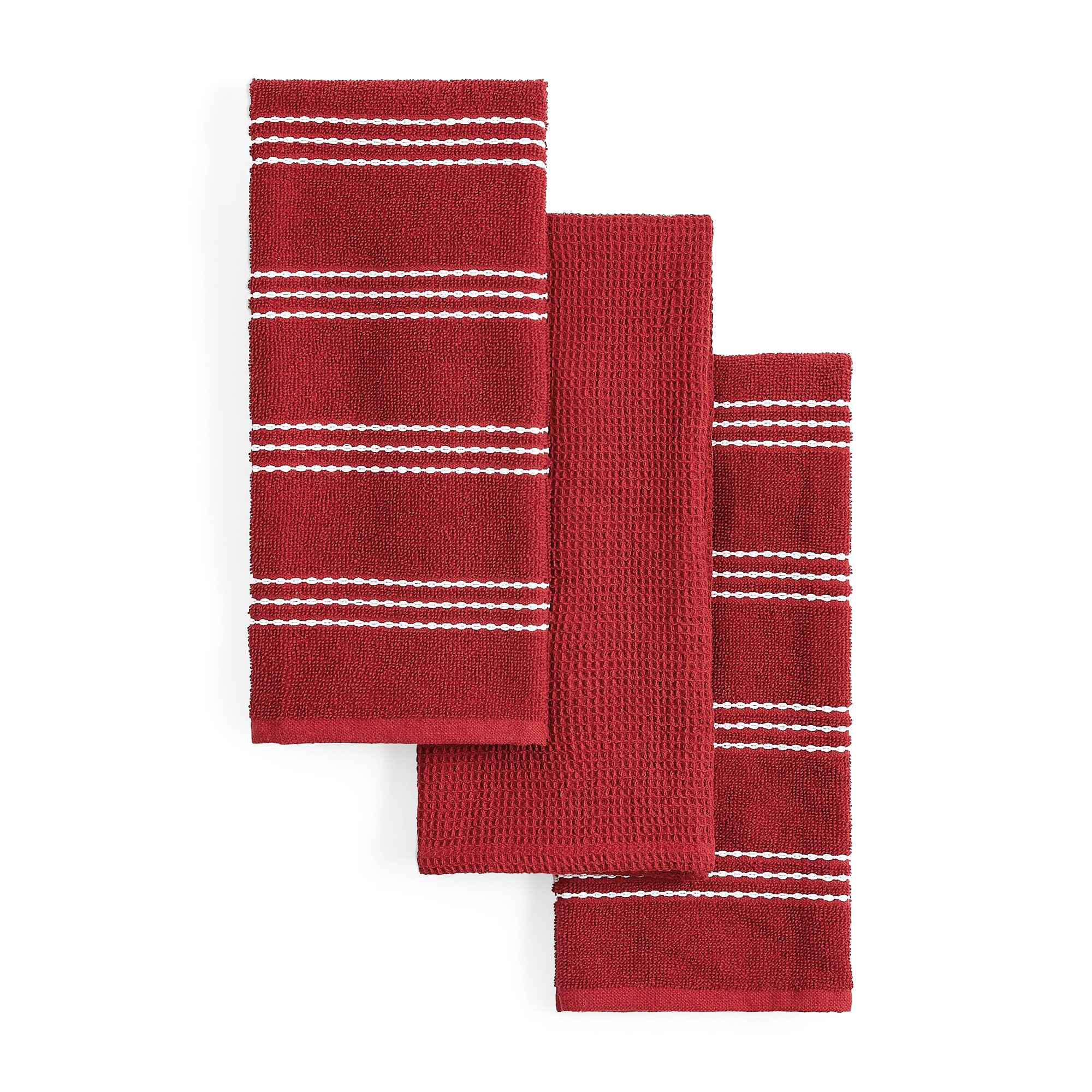 Homewear Addison Stripe 3-pc. Kitchen Towel Set