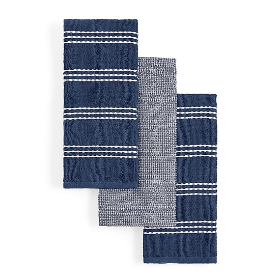 Homewear Addison Stripe 3-pc. Kitchen Towel Set